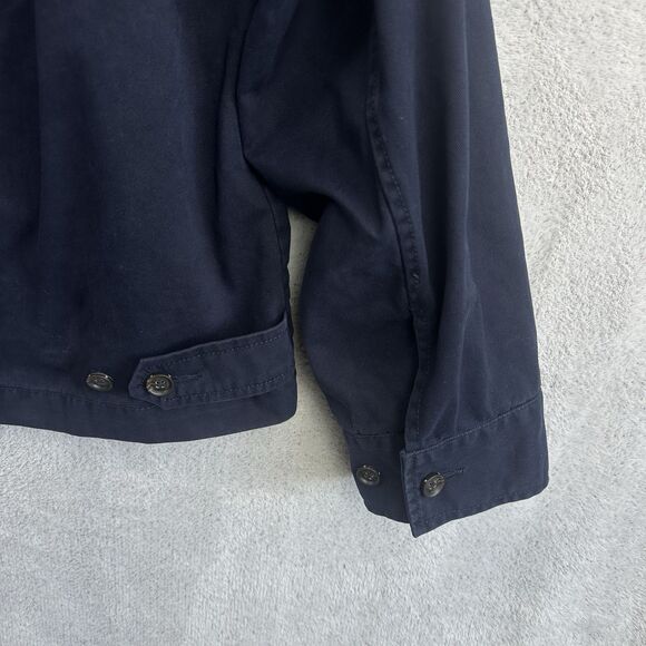 Polo Ralph Lauren Bi Swing Blue Canvas Jacket Mens XL Red Pony Retro Preppy - Picture 6 of 11